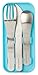 monbento nomad cutlery set - sky blue