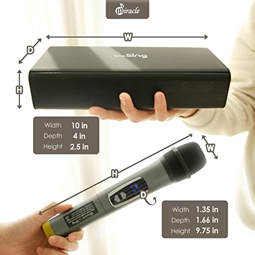 M200 - Bluetooth Microphone With Speaker - Karaoke Machine With Bluetooth Microphone - Karaoke Speaker For Adults - Wireless Portable Pa System - Karoke System Set For Party (M200) #TOP5