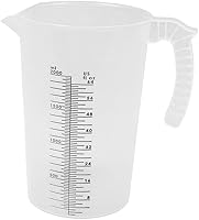 Valley Industries 64oz Multi-Purpose Measuring Pitcher - Precise Oz/Metric Graduations, Chemical-Resistant Polypropylene, Made in USA