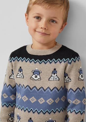 Jersey s.Oliver Junior 2173455 de punto fino con acabados de alta costura infantil 2