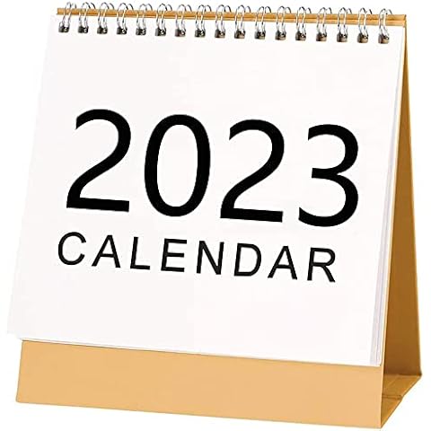 2023 Desktop Calendar Monthly Planner Daily Calendar Planner for Students, Office Workers, Housewives Cover