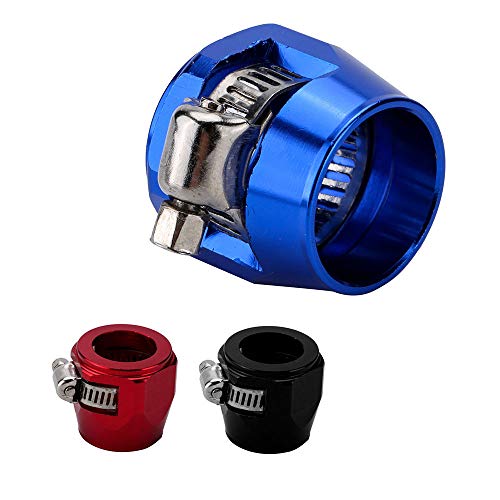 RuleaxAsi Radiador de carro Tubo de Tubo de Combustível Modificado AN4 AN6AN8AN10AN12 Braçadeira de