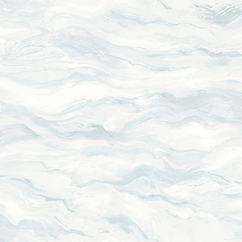 Chesapeake Cirrus Blue Wave Wallpaper (3124-13951) #TOP25