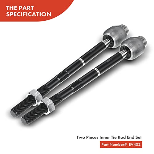 A-Premium Set of 10, Front Upper Control Arm Lower Ball Joint Inner Outer Tie Rod End Steering Rack Boot Kit, Compatible with Jeep Liberty 2002 2003 2004 by A-premium - Image 7