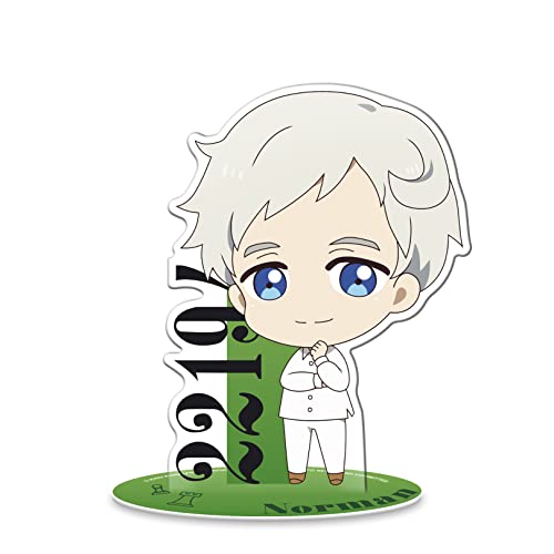 ABYSTYLE The Promised Neverland Norman Chibi Acryl® - Figura de pie de 4 pulgadas de alto, anime, manga, accesorios de escritorio, regalo