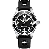 STEELDIVE Diver Watches for Mens, Men Automatic Watch Diving 30Bar Mechanical Wristwatch 62Mas BGW-9