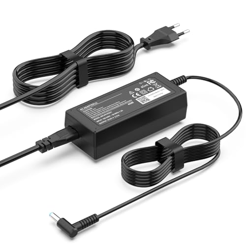 45W Chargeur Ordinateur pour HP Elitebook 840 850 Pavilion X360 11 13 15 Probook 430 440 450 470 250 255 G3 G4 G5 G6 G7 G8 Stream 11 13 14 741727-001 Adaptateur...