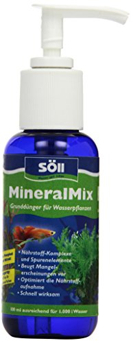 Söll 80484 MineralMix, 100 ml (für 1000 l) - phosphatfreier Grunddünger für Wasserpflanzen im Aquarium - zur Versorgung mit wichtigen Nährstoffen und Spurenelementen