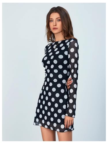 Image of MakeMeChic Women's Cheetah Print Mini Dress Y2k Bell Sleeve Leopard Print Dress Going Out Outfits