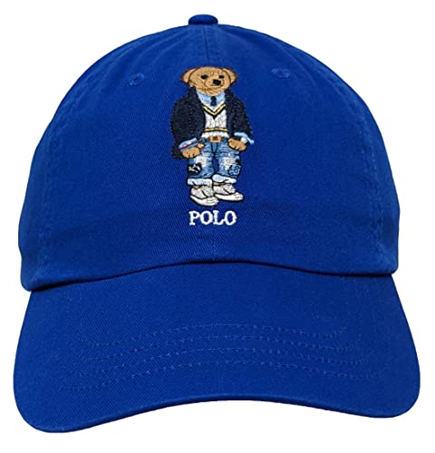 POLO RALPH LAUREN Herren Polo Bear Classic Sport Cap, Blau, Einheitsgröße