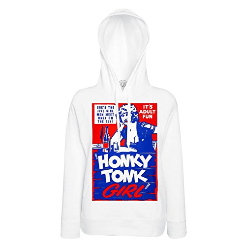 Sweat à capuche retro Honky Tonk Girl poster vintage pour revivre l'esprit libre de la country