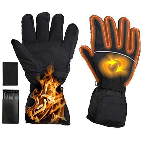 image for ZYPHYR Men's Winter Gloves Outdoor Sports Ski Heating Warm Gloves Ridi