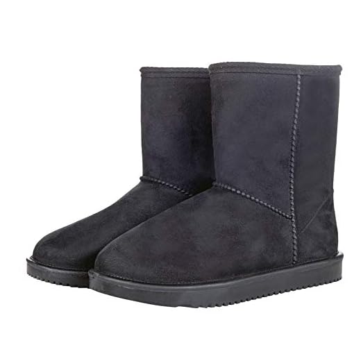 HKM Mixte Davos Botte d'équitation, Schwarz, 39 EU