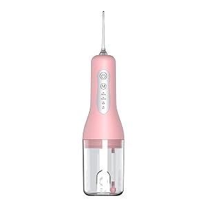 Portable Dental Water flosser Electric Dental irrigator Water flosser IPX7 Waterproof Design