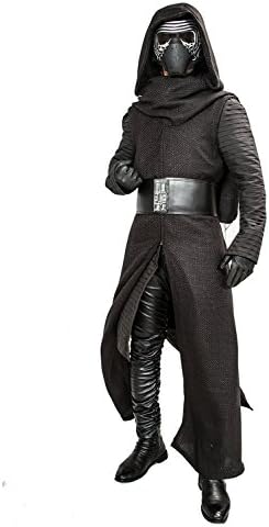 XCOSTUME® Mens Deluxe Kylo Ren Costume Full Suit New Version V3 with Belt & Gloves 2016 (S)