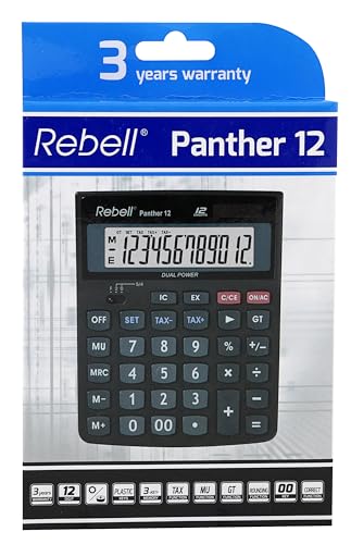 Rebell RE-Panther 12 BX Tischrechner Panther 12