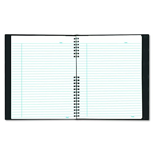 Blueline EcoLogix 100% Recycled NotePro Notebook, Black, 11 x 8.5 inches, 200 Pages (A10200E.BLK)