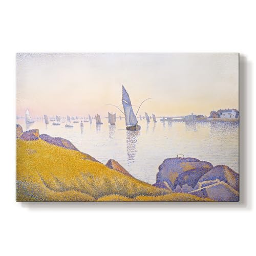 Paul Signac | The Sail Beyond The Horizon | Abstract Art Work | GAL087