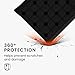 kwmobile Silicone Case Compatible with Samsung T7 Touch Portable SSD - Case Protective Cover for SSD Drive - Black