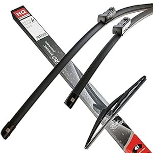 HQ AUTOMOTIVE Windscreen Wiper Blades 3pcs kit | Fits: VAUXHALL Astra 2009-onwards, Saloon 2012 Sports Tourer 2010-onwards | model: ADR52-724|HQ12G