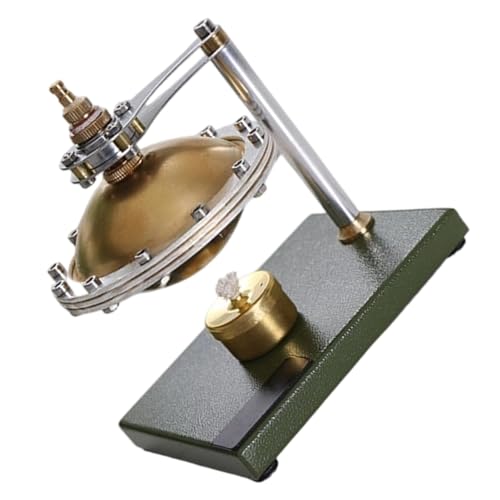 Zusammenbau einer Dampfmaschine fliegende Untertasse Metall Dampfmaschinenmodell Physik Lehrhilfe für die Demonstration Klassenzimmer fliegende Untertasse