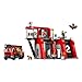 LEGO City Fire Station and Fire Truck, Dog Figure Toy and 5 Minifigures, Imaginative and Action Game, Birthday Gift for Boys and Girls from 6 Years Old 60414