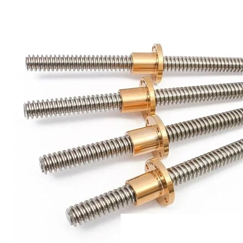 Vis filetée main gauche Tr16 x 200mm pour corriger le Z-wobble