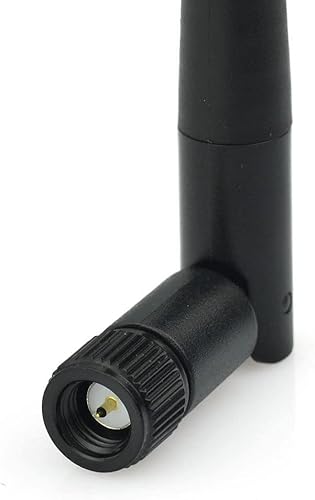 Miniatura 39 de Bingfu Dual Band WiFi 2.4GHz 5GHz 5.8GHz 3dBi MIMO RP-SMA Macho Antena Bluetooth (paquete de 2) para PC Computadora WiFi Router Tarjeta de red