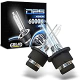 Gread D2S 6000K Xenon 2 bombillas de luces quemador de xenón - 12V - 35W HID Auto Lámpara, Paquete de 2