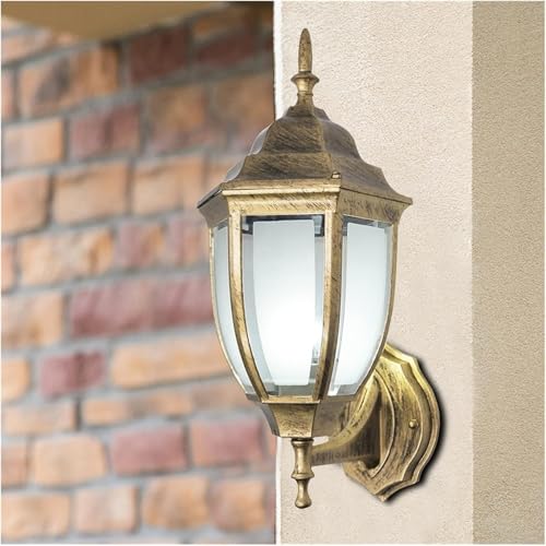 Lámpara de pared for exteriores, iluminación LED de aluminio, for jardín, patio, pasillo, luz de pared impermeable,Lámpara de techo LED