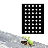 Versátil: nuestra película de suelo no solo puede cubrir el césped, sino también embellecer su campo de verduras y el entorno del jardín como una película de paisaje.