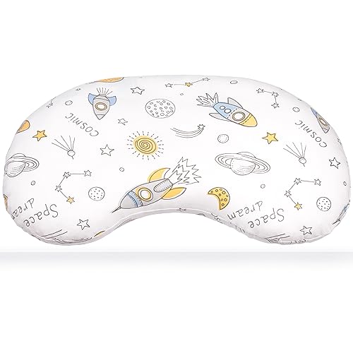 BYRIVER 12x22 Toddler Sleeping Pillow with Cotton...