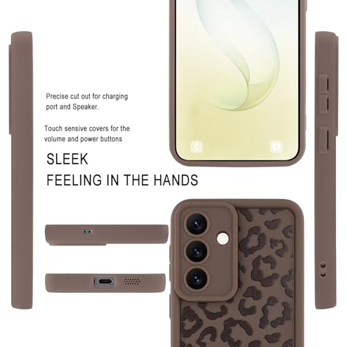 Image of Compatible with Samsung Galaxy S26 Case, Brown