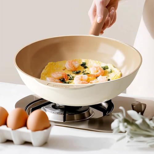 Wok de Cerámica 32 cm Antiadherente sin revestimiento miniatura 4