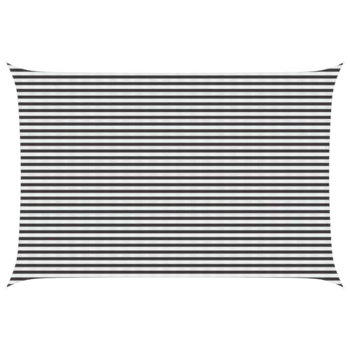 Voile d'ombrage pour jardin et grand balcon terrasse moderne 4x7 m
