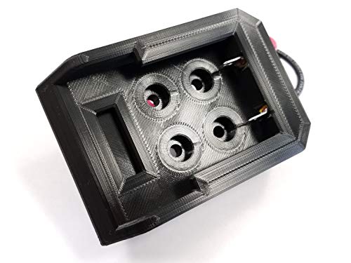 20v Max battery power mount connector adapter dock holder with 12 awg Wires 3D Printed