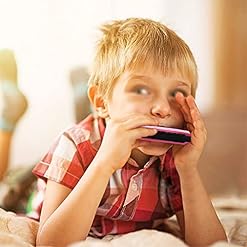 Harmonica, 12 Trous Blues avec étui, Professionnel C pour débutants et étudiants Cadeau d’instrument de Musique pour… - Les Beatles, Paul McCartney, John Lennon, RIngo Starr, George Harrison Harmonica, 12 Trous Blues avec étui, Professionnel C pour débutants et étudiants Cadeau d'instrument de Musique pour… – Image 2
