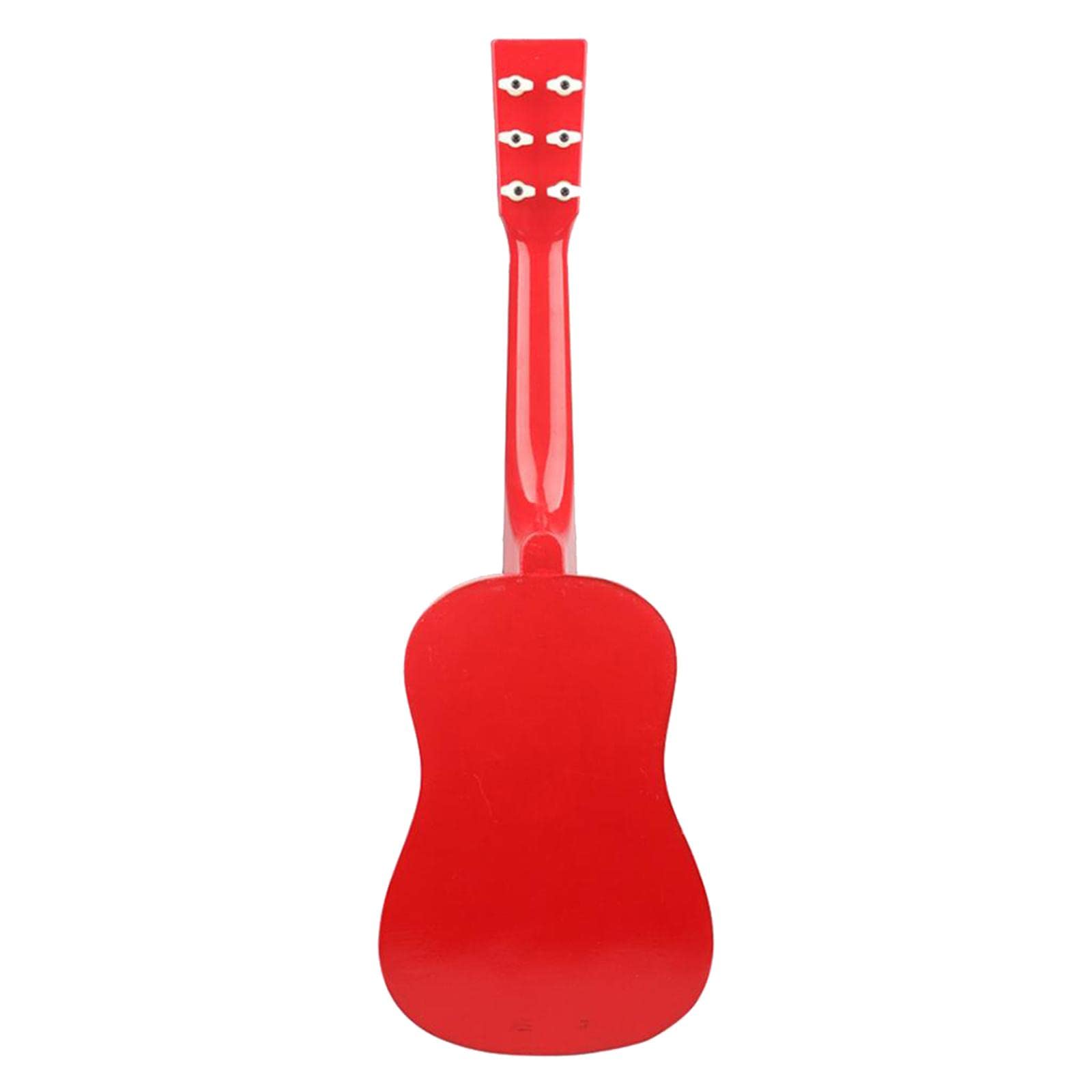 Mini Acoustic Wooden Guitar Red 23 Inch Portable for Kids & Student Beginner|1 Piece 23inch Guitar| Acoustic Guitars| Acoustic Guitars| Guitars & Basses |Musical Instruments & Gear