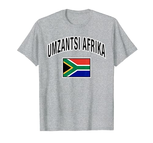 South Africa Flag Proud South African in Xhosa T-Shirt