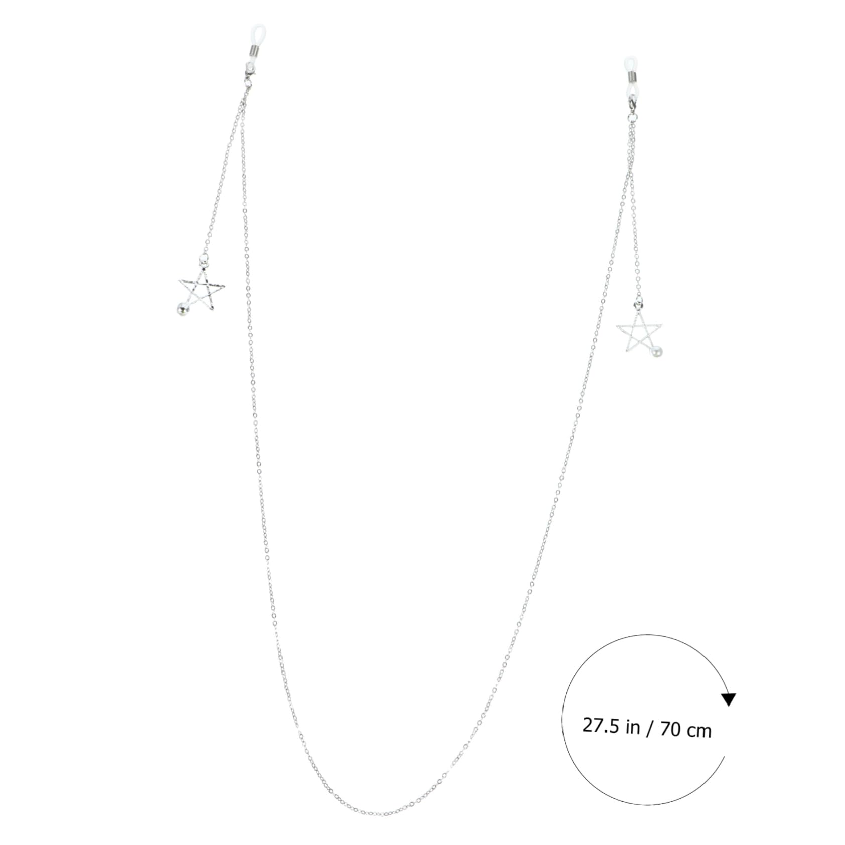 LIFKOME 6 Pz Catena Di Occhiali in Metallo Gancio Per Alleviare La Pressione Dell'orecchio Catena Per Occhiali Antiscivolo Collana Di Perle Catene Cordino Copri Bocca Collane D'oro Lega
