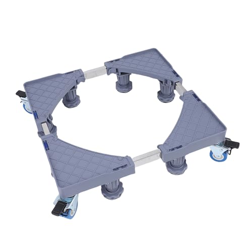 Base ajustable con ruedas giratorias 360 y almohadillas para mini refrigerador 4