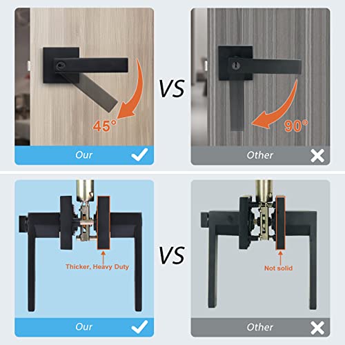 KNOBWELL-5-Pack-Matte-Black-Door-Handle-Heavy-Duty-Door-Lever-Privacy-Door-Lock-Set-Door-Hardware-Left-or-Right-Handing-Door-Handles-Interior-Door-Handle-207-lb-One-Lever
