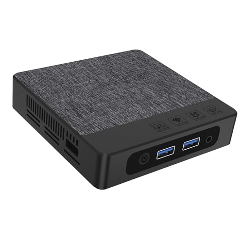 Image of Mini pc N4000 6GB RAM 64G Computer Desktop Small PC Support M.2 2280 SSD SATA Max 2TB 4k Dual HDMI USB3.0 Dual-BandWi-Fi BT Gigabit Ethernet