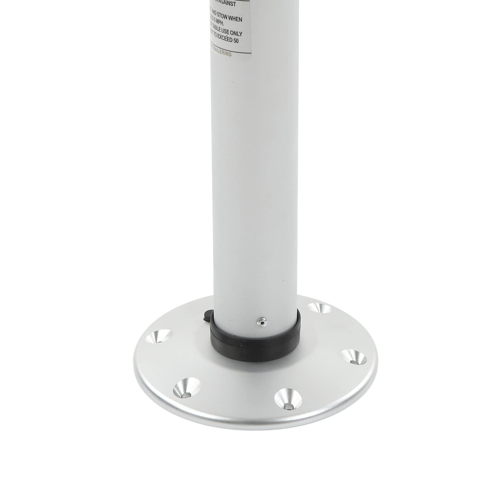 Socle de Table Réglable en Alliage d'Aluminium pour Camping Car Table Hauteur Adjustable Pied Base pour Caravane Bateau et Camping Universel Pratique et Robuste