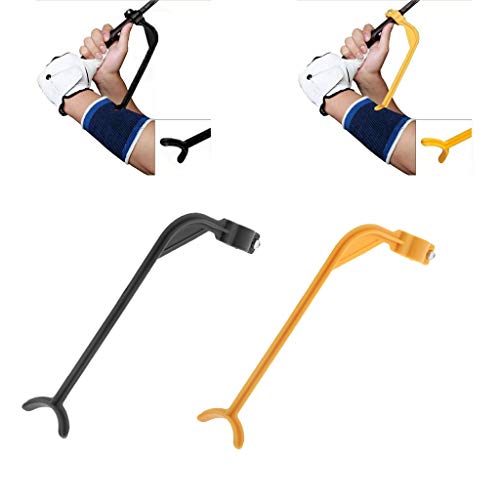 gazechimp 2 Pack Golf Swing Wrist Trainer Guide