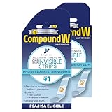 Compound W One Step Invisible Strips | Wart Removal | 14 Strips | 2 Pack