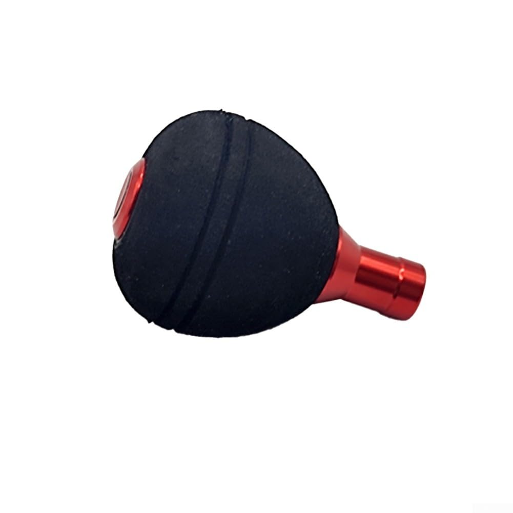 Allthingstore EVA Reel Handle Knob For FOR Daiwa Baitcasting Equipment Built For FOR 27mm Shaft Diameter And 4mm Shaft Thickness Requirements(red)