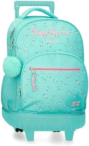 Pepe Jeans Nora Mochila Compact, Azul, 32x43x21 cms