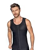 Faja postquirúgica para hombre de máxima compresión en abdomen, pecho y espalda.