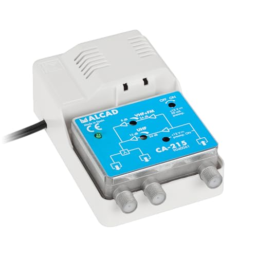 Wzmacniacz antenowy szerokopasmowy 12V CA-215 ALCAD pour une connexion stable